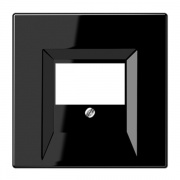 Накладка для USB зарядки и акустических розеток Jung LS Черный