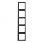 Рамка 5-ая Jung LS Алюминий