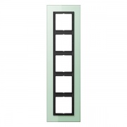 Рамка 5-ая Jung LS-Plus Стекло матовое