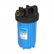 Фильтр магистральный 10"BB АКВАТЕК FH10 BB-B - 1" (ВР/ВР, непрозрачная колба, резьба латунная)