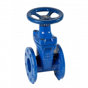 Задвижка чугунная GENEBRE 2102 - Ду100 (ф/ф, PN16, Tmax 80°C, ручка-штурвал)