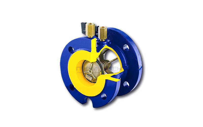 Клапан обратный дисковый Zetkama 408 A - Ду200 (ф/ф, PN16, Tmax 70°C, исполнение №53)