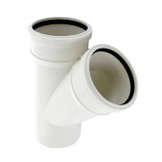 Тройник с отводом на 45° СИНИКОН Comfort Plus - 110 (для системы внутренней канализации)