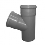 Тройник с отводом на 67° СИНИКОН Standart - 32 (для системы внутренней канализации)
