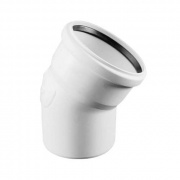 Отвод 30° REHAU RAUPIANO PLUS - 110 (для системы внутренней канализации)