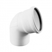 Отвод 67° REHAU RAUPIANO PLUS - 75 (для системы внутренней канализации)