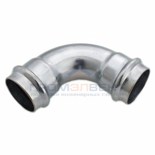 Отвод 90° Conex Banninger PC 5002 - 54 (оцинкованная сталь)