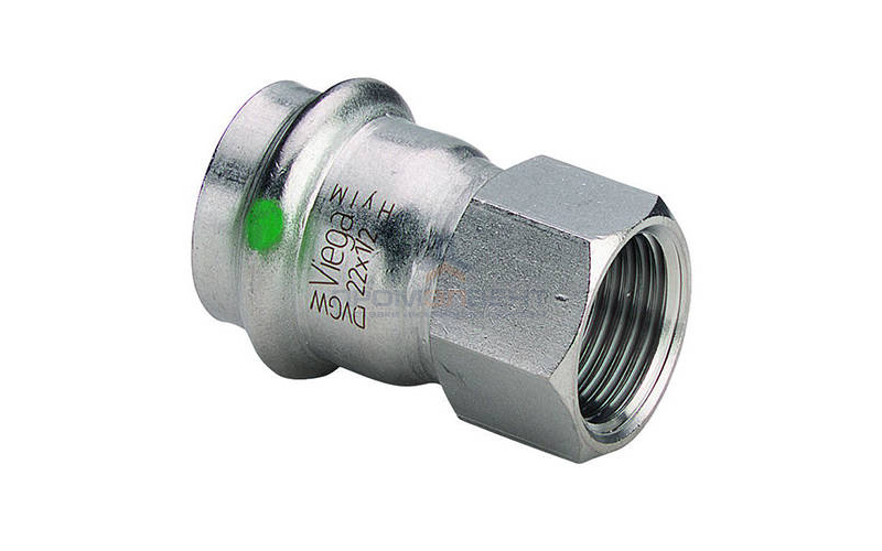 Переход на внутреннюю резьбу Viega Sanpress Inox 2312 - 18 x 1/2