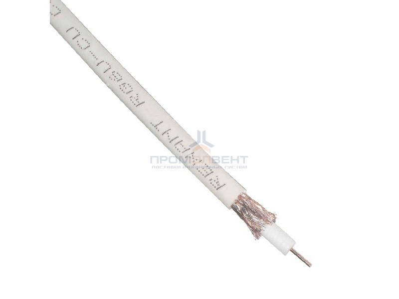 Кабель коаксиальный Rexant RG-6U, CU 75 Ом  [бухта 100м]