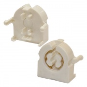 Патрон 47105 VS G13 торцевой на защёлках для ламп T8