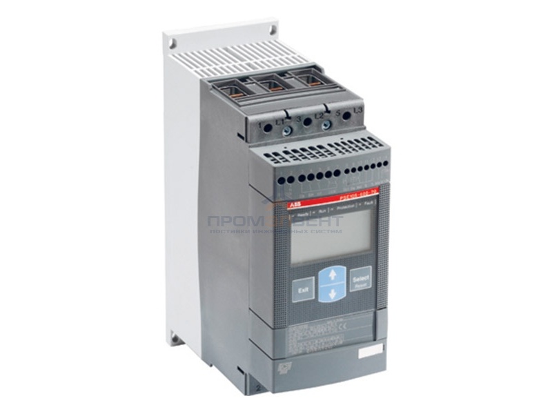 Софтстартер ABB PSE85-600-70 45кВт 600В 85А с функцией защиты двигателя