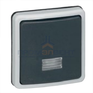 Механизм переключателя с подсветкой IP66 Legrand Plexo без лампы