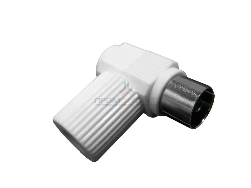 IEC-гнездо ТВ угловое