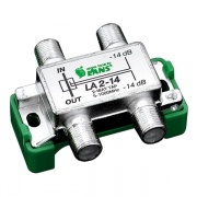 Ответвитель 2 отвода 14.0 дБ