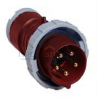 Вилка кабельная ABB 416 P6W IP67 16A 3P+N+E