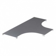 Крышка на Т-ответвитель, осн.600, R300 мм, нержавеющая