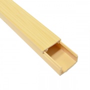Кабель-канал 25х25 Сосна Промрукав 2м/шт [уп. 48м] (кабельный короб)