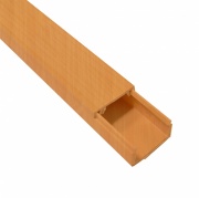 Кабель-канал 25х25 Бук Промрукав 2м/шт [уп. 48м] (кабельный короб)
