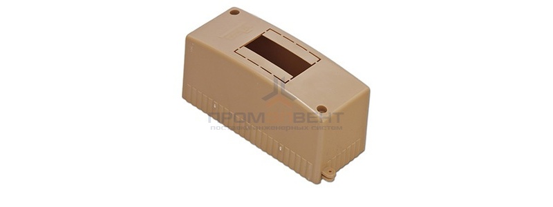 Бокс ТУСО 1-2 модуля без дверки коричневый