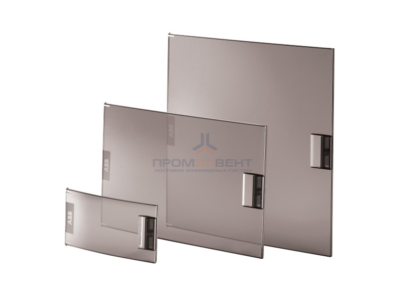 Дверь прозрачная 8 модулей ABB Mistral41 в нишу