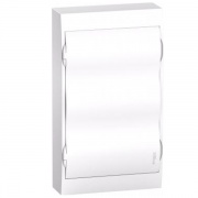 Бокс навесной Schneider Electric Easy9 на 36 модулей с белой дверью с клемниками N+PE